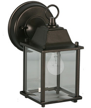  13479 - Patio Light-BK - Cast Alum